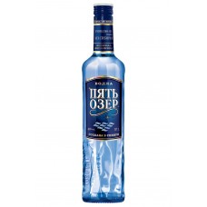Водка Пять озер 0.5л